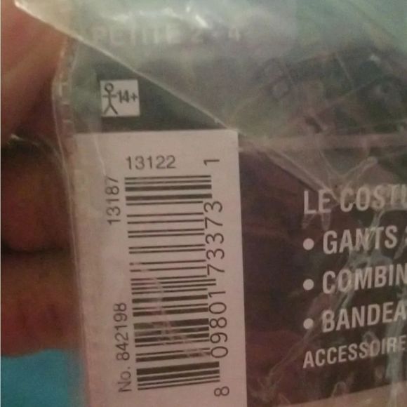 Amscan Pink Leopard Costume with Black Accents - Picture 8 of 8